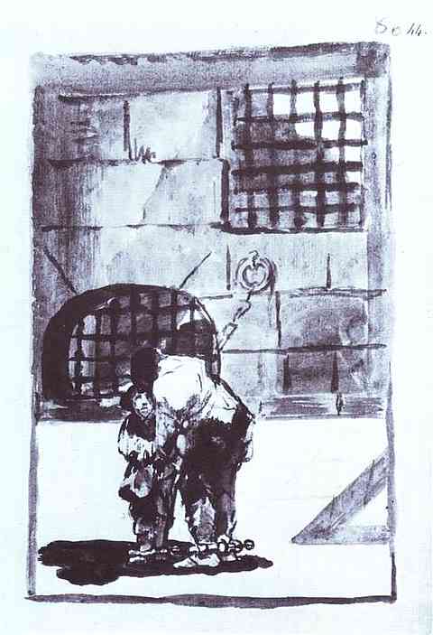 the prisoners in chains